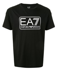 Ea7 Emporio Armani Ea7 Large Box Logo Series T Shirt