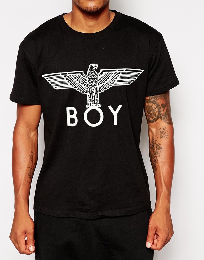 Boy London Eagle T Shirt, $63 | Asos | Lookastic.com