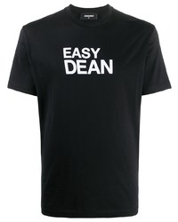 DSQUARED2 Easy Dean Print T Shirt