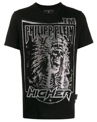 Philipp Plein Embellished Crew Neck T Shirt