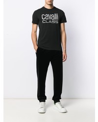 Cavalli Class Embroidered Logo T Shirt