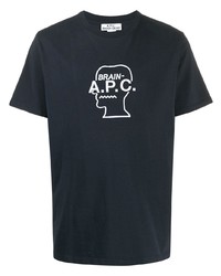 A.P.C. Embroidered Logo T Shirt