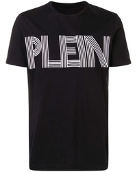 Philipp Plein Embroidered Logo T Shirt