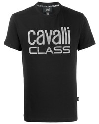 Cavalli Class Embroidered Logo T Shirt