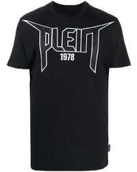 Philipp Plein Embroidered Logo T Shirt