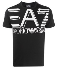 Ea7 Emporio Armani Enlarged Logo T Shirt