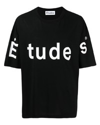Études Etudes Oversized Logo Print T Shirt