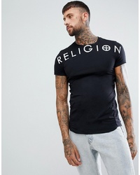 Religion Extreme Muscle Fit T Shirt In Black