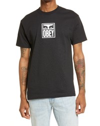 Obey Eyes Icon Graphic Tee In Black At Nordstrom