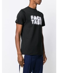 Facetasm Faded Logo Print T Shirt