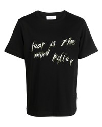 Marine Serre Fear Slogan Print T Shirt