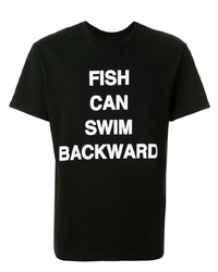 Yoshiokubo Fish Can Swim Print T Shirt