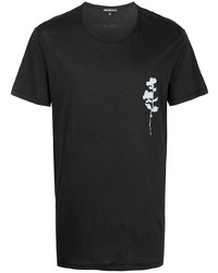 Ann Demeulemeester Flower Print T Shirt