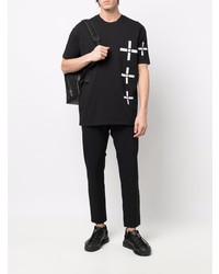 Thom Krom Geometric Print T Shirt