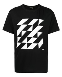 agnès b. Geometric Print T Shirt