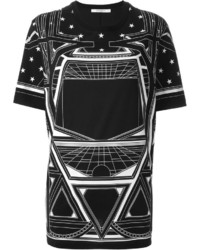 Givenchy Geometric Print T Shirt