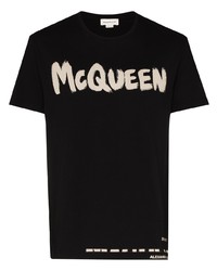 Alexander McQueen Graffiti Logo T Shirt