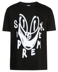 Supreme Graffiti Print T Shirt