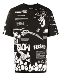 Mauna Kea Graphic Print Cotton T Shirt