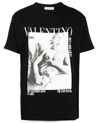 Valentino Graphic Print Crewneck T Shirt