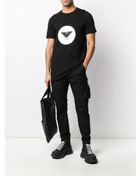 Rick Owens Graphic Print Round Neck T Shirt