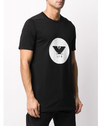 Rick Owens Graphic Print Round Neck T Shirt