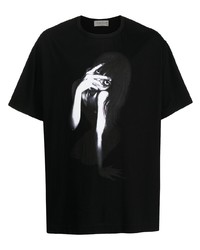 Yohji Yamamoto Graphic Print Short Sleeve T Shirt