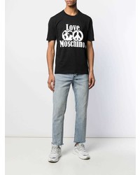 Love Moschino Graphic Print T Shirt