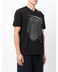 Armani Exchange Graphic Print T Shirt