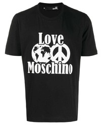 Love Moschino Graphic Print T Shirt