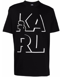 Karl Lagerfeld Graphic Print T Shirt