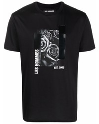 Les Hommes Graphic Print T Shirt