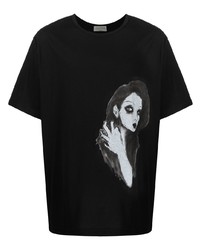 Yohji Yamamoto Graphic Print T Shirt