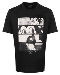 PS Paul Smith Graphic Print T Shirt