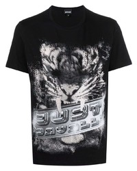 Just Cavalli Graphic Print T Shirt