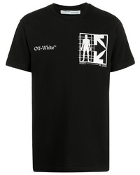 Off-White Half Arrow Print T Shirt