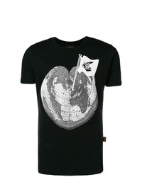 Vivienne Westwood Anglomania Heart Globe Printed T Shirt