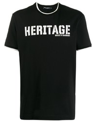 Dolce & Gabbana Heritage Print T Shirt