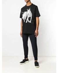 Neil Barrett Horse Print T Shirt