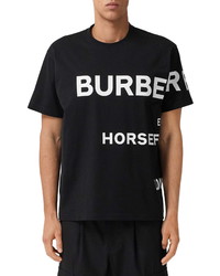 Burberry Horseferry Logo Cotton Graphic Tee