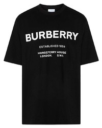 Burberry Horseferry Print Cotton T Shirt