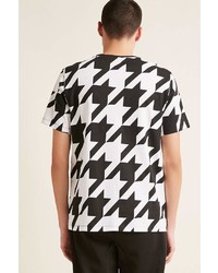 Forever 21 Houndstooth Print Tee
