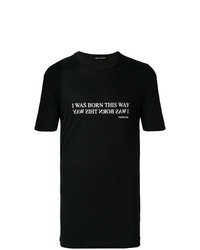 Neil Barrett I Was Born This Way Printed T Shirt