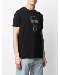 Karl Lagerfeld Ikonik Metallic Sheen T Shirt