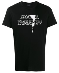 Diesel Industry Print T Shirt