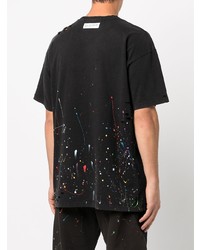 Mostly Heard Rarely Seen Invisible Man Paint Splatter T Shirt
