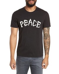 John Varvatos Star USA John Varvatos Skeleton Peace Graphic T Shirt