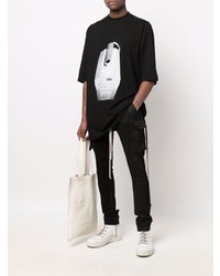 Rick Owens DRKSHDW Jumbo Graphic Print T Shirt