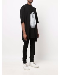 Rick Owens DRKSHDW Jumbo Graphic Print T Shirt