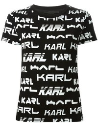 Karl Lagerfeld Printed Logo T Shirt